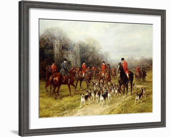 The Meet-Heywood Hardy-Framed Giclee Print