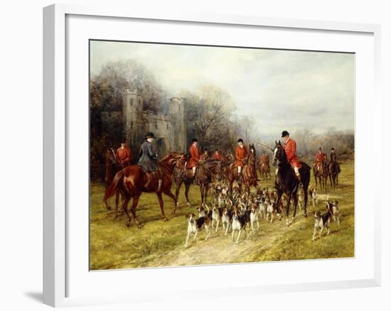 The Meet-Heywood Hardy-Framed Giclee Print