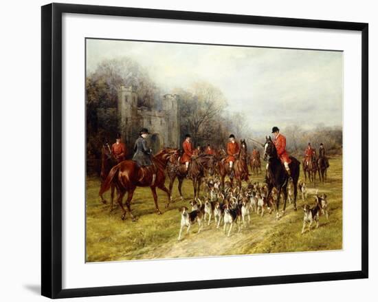 The Meet-Heywood Hardy-Framed Giclee Print