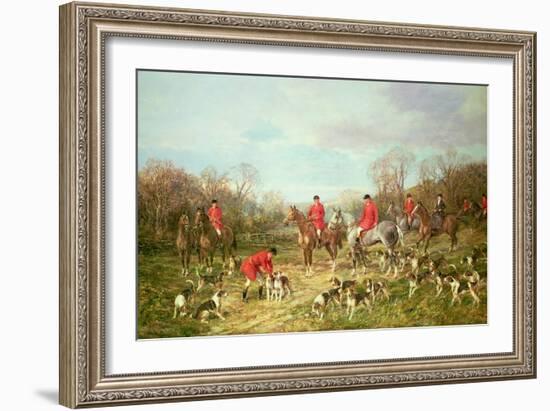 The Meet-Heywood Hardy-Framed Giclee Print