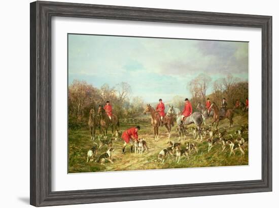 The Meet-Heywood Hardy-Framed Giclee Print