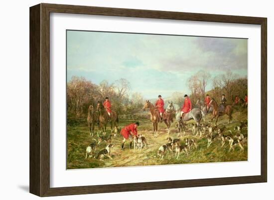 The Meet-Heywood Hardy-Framed Giclee Print