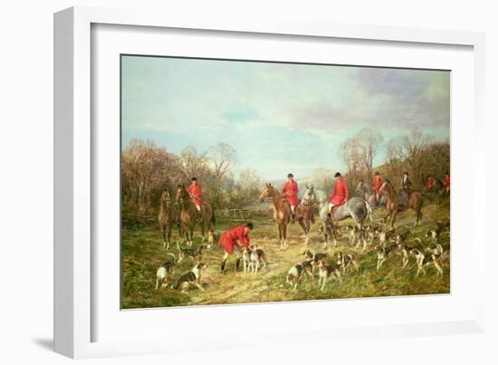 The Meet-Heywood Hardy-Framed Giclee Print