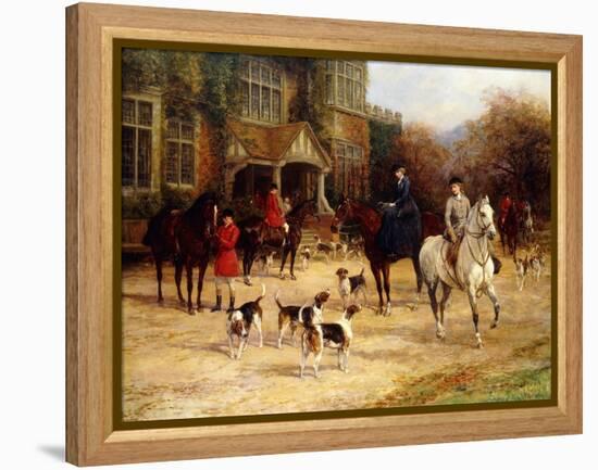 The Meet-Heywood Hardy-Framed Premier Image Canvas