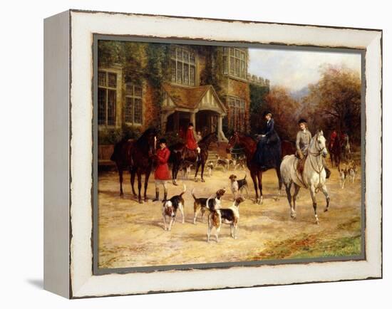 The Meet-Heywood Hardy-Framed Premier Image Canvas