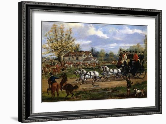 The Meet-Henry Thomas Alken-Framed Giclee Print