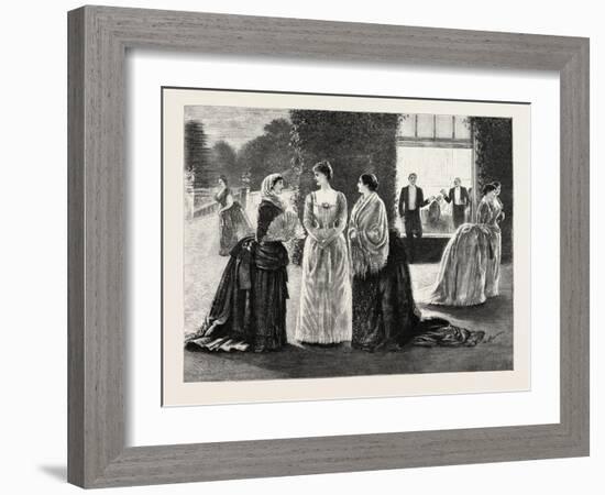 The Meeting, 1888-George L. Du Maurier-Framed Giclee Print