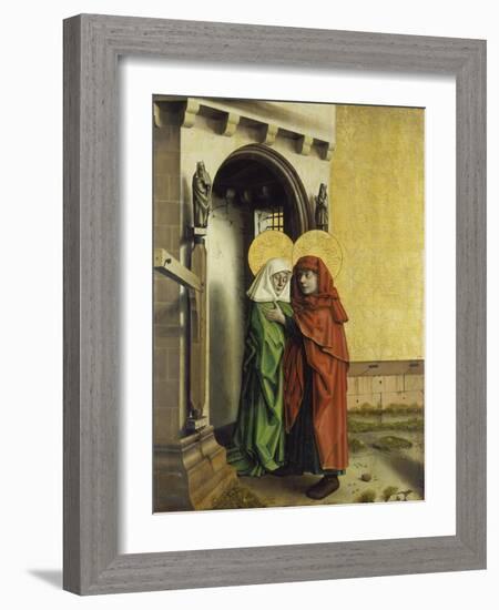 The Meeting of Anna and Joachim at the Golden Gate, C. 1440-Konrad Witz-Framed Giclee Print