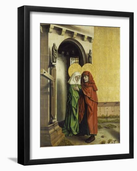 The Meeting of Anna and Joachim at the Golden Gate, C. 1440-Konrad Witz-Framed Giclee Print