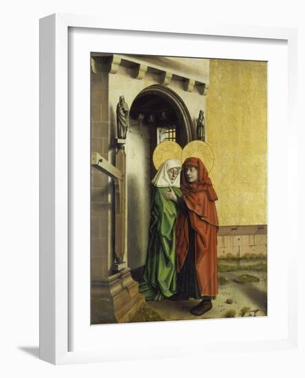 The Meeting of Anna and Joachim at the Golden Gate, C. 1440-Konrad Witz-Framed Giclee Print