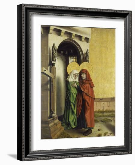 The Meeting of Anna and Joachim at the Golden Gate, C. 1440-Konrad Witz-Framed Giclee Print