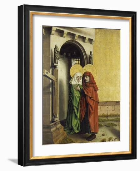 The Meeting of Anna and Joachim at the Golden Gate, C. 1440-Konrad Witz-Framed Giclee Print