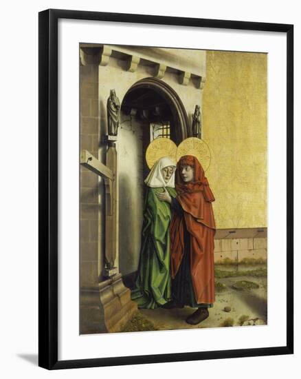 The Meeting of Anna and Joachim at the Golden Gate, C. 1440-Konrad Witz-Framed Giclee Print