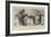 The Meeting of Livingstone and Stanley in Central Africa-Godefroy Durand-Framed Giclee Print