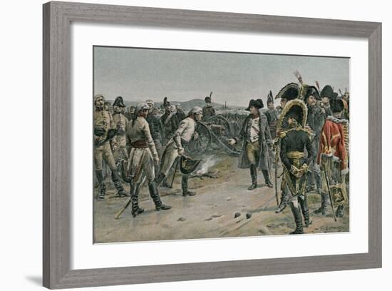 The Meeting of Napoleon and Mack-null-Framed Giclee Print