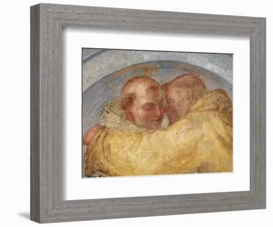 The Meeting of St Francis and St Dominic-Fra Bartolommeo-Framed Giclee Print