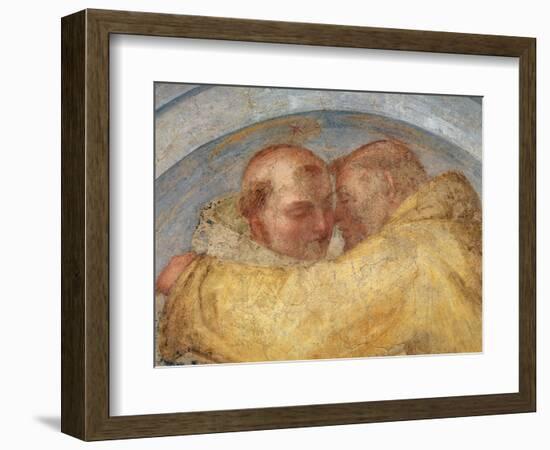 The Meeting of St Francis and St Dominic-Fra Bartolommeo-Framed Giclee Print