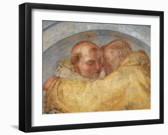 The Meeting of St Francis and St Dominic-Fra Bartolommeo-Framed Giclee Print