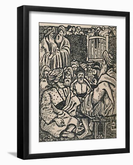 'The Meeting of the Elders', 1919-Lucien Pissarro-Framed Giclee Print