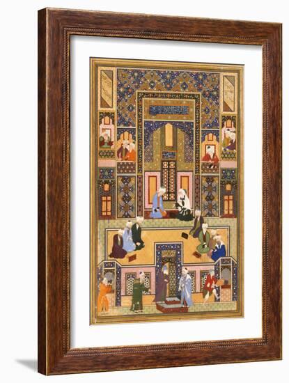 The Meeting of the Theologians-Abd Allah Musawwir-Framed Giclee Print