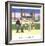 "The Meeting" or "Have a Nice Day Mr. Hockney"-Peter Blake-Framed Premium Edition