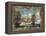 The Meeting with the Turkish Fleet (Oil on Canvas)-David the Younger Teniers-Framed Premier Image Canvas