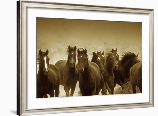 The Meeting-Tony Stromberg-Framed Art Print