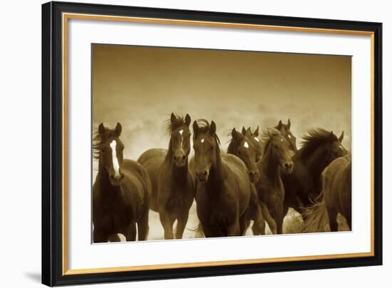 The Meeting-Tony Stromberg-Framed Art Print