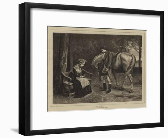 The Meeting-James Dawson Watson-Framed Giclee Print