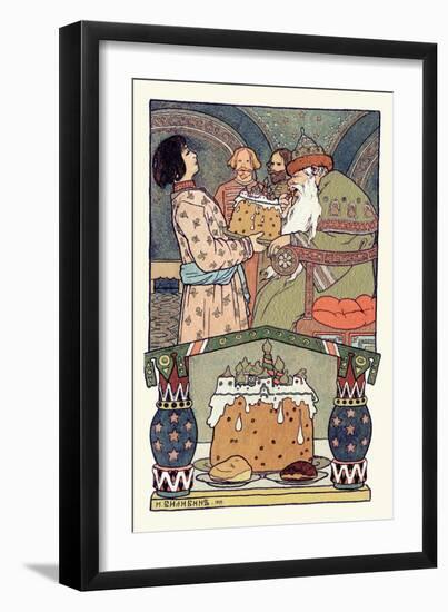 The Meeting-Ivan Bilibin-Framed Art Print