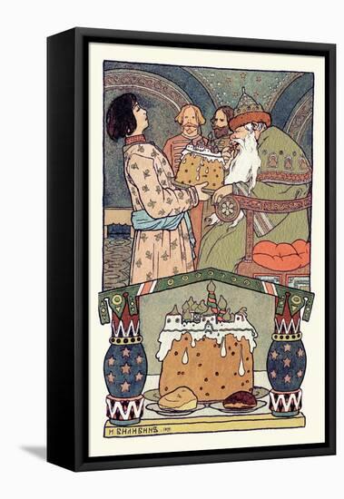 The Meeting-Ivan Bilibin-Framed Stretched Canvas