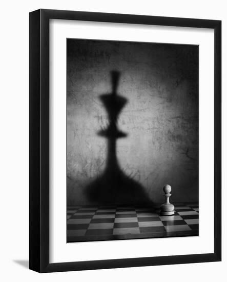 The megalomania (an improved version)-Victoria Ivanova-Framed Photographic Print