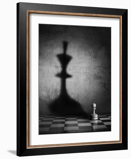 The megalomania (an improved version)-Victoria Ivanova-Framed Photographic Print