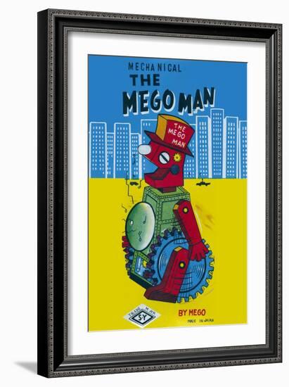 The Megoman-null-Framed Art Print