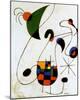 The Melancholic Singer-Joan Miro-Mounted Art Print