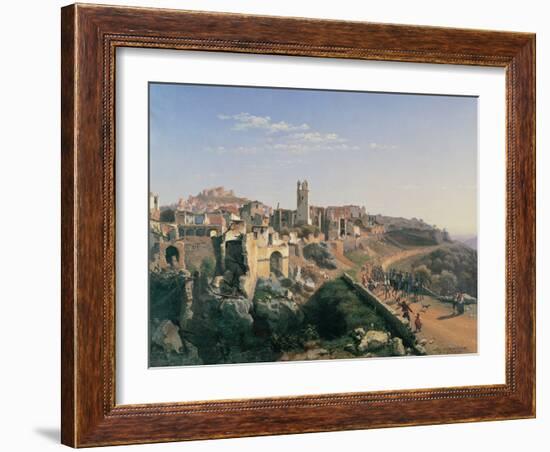 The Melfi Earthquake-Ippolito Caffi-Framed Giclee Print