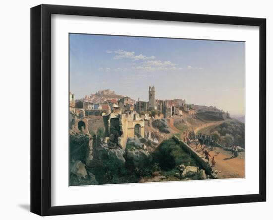 The Melfi Earthquake-Ippolito Caffi-Framed Giclee Print
