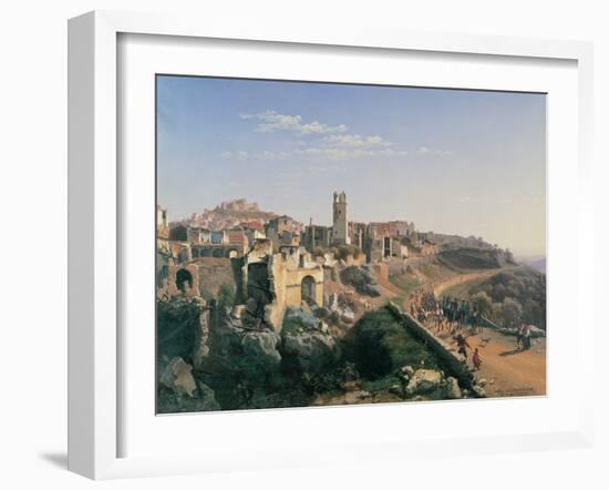 The Melfi Earthquake-Ippolito Caffi-Framed Giclee Print