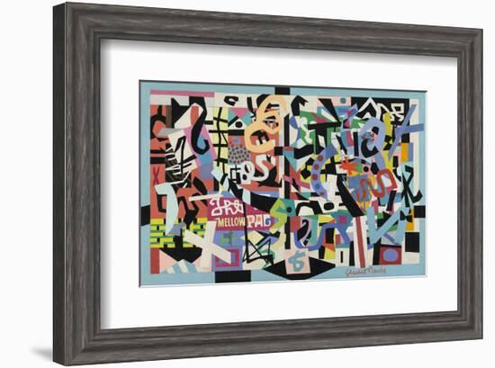 The Mellow Pad, 1945-1951-Stuart Davis-Framed Art Print