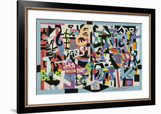 The Mellow Pad, 1945-1951-Stuart Davis-Framed Art Print