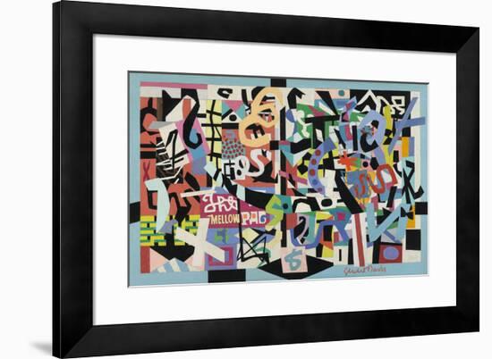 The Mellow Pad, 1945-1951-Stuart Davis-Framed Art Print