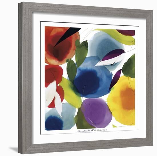 The Melody of Color I-Lola Abellan-Framed Art Print