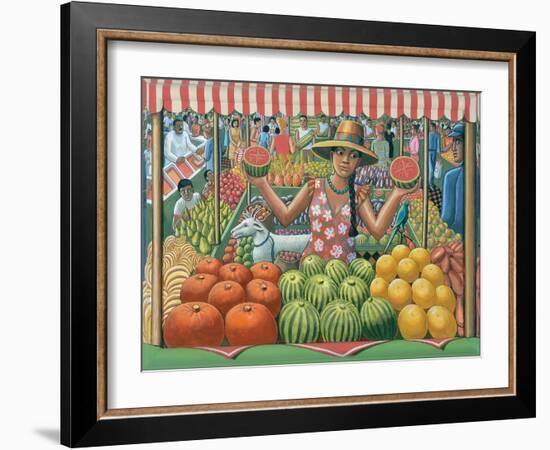 The Melon Seller, 2015-PJ Crook-Framed Giclee Print