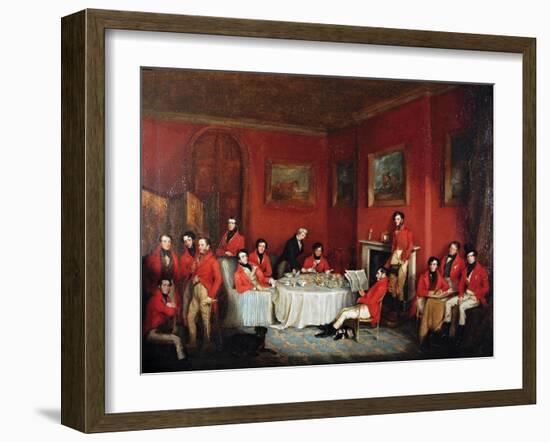 The Melton Hunt Breakfast-Sir Francis Grant-Framed Premium Giclee Print