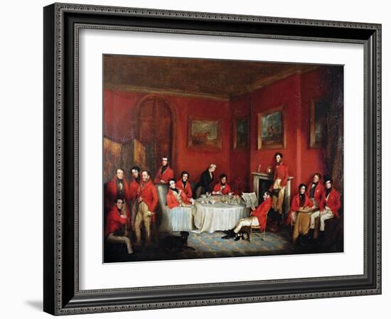 The Melton Hunt Breakfast-Sir Francis Grant-Framed Premium Giclee Print