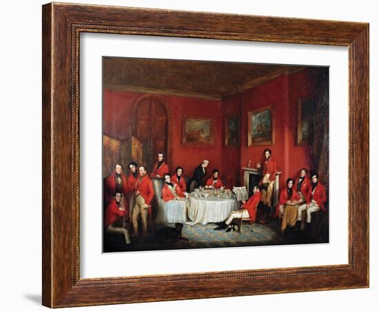 The Melton Hunt Breakfast-Sir Francis Grant-Framed Giclee Print