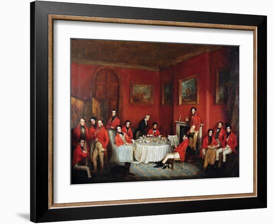 The Melton Hunt Breakfast-Sir Francis Grant-Framed Giclee Print