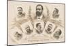 The members of the House of Steinway and Sons, 1890-American School-Mounted Giclee Print