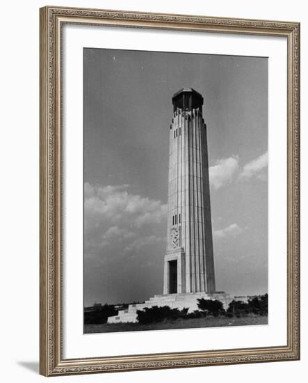 The Memorial Lighthouse Located at Livingstone Channel in the Detroit River-Carl Mydans-Framed Premium Photographic Print