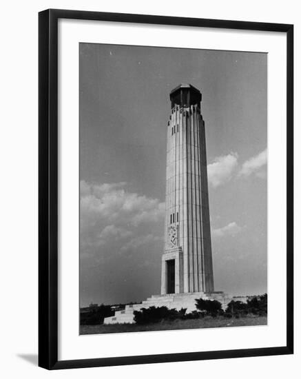 The Memorial Lighthouse Located at Livingstone Channel in the Detroit River-Carl Mydans-Framed Premium Photographic Print